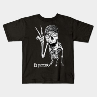 obey skull El Moono Kids T-Shirt